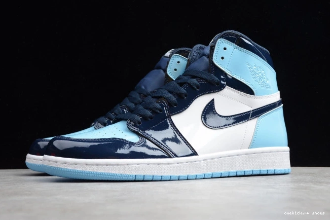 Cheap Jordan Retro 1 Air UNC OG CD0461-401 High Patent 0807